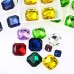 DZ 3011 8*8mm 14*14mm 18*18mm 20*20mm 23*23mm Square shape crystal fancy stone 